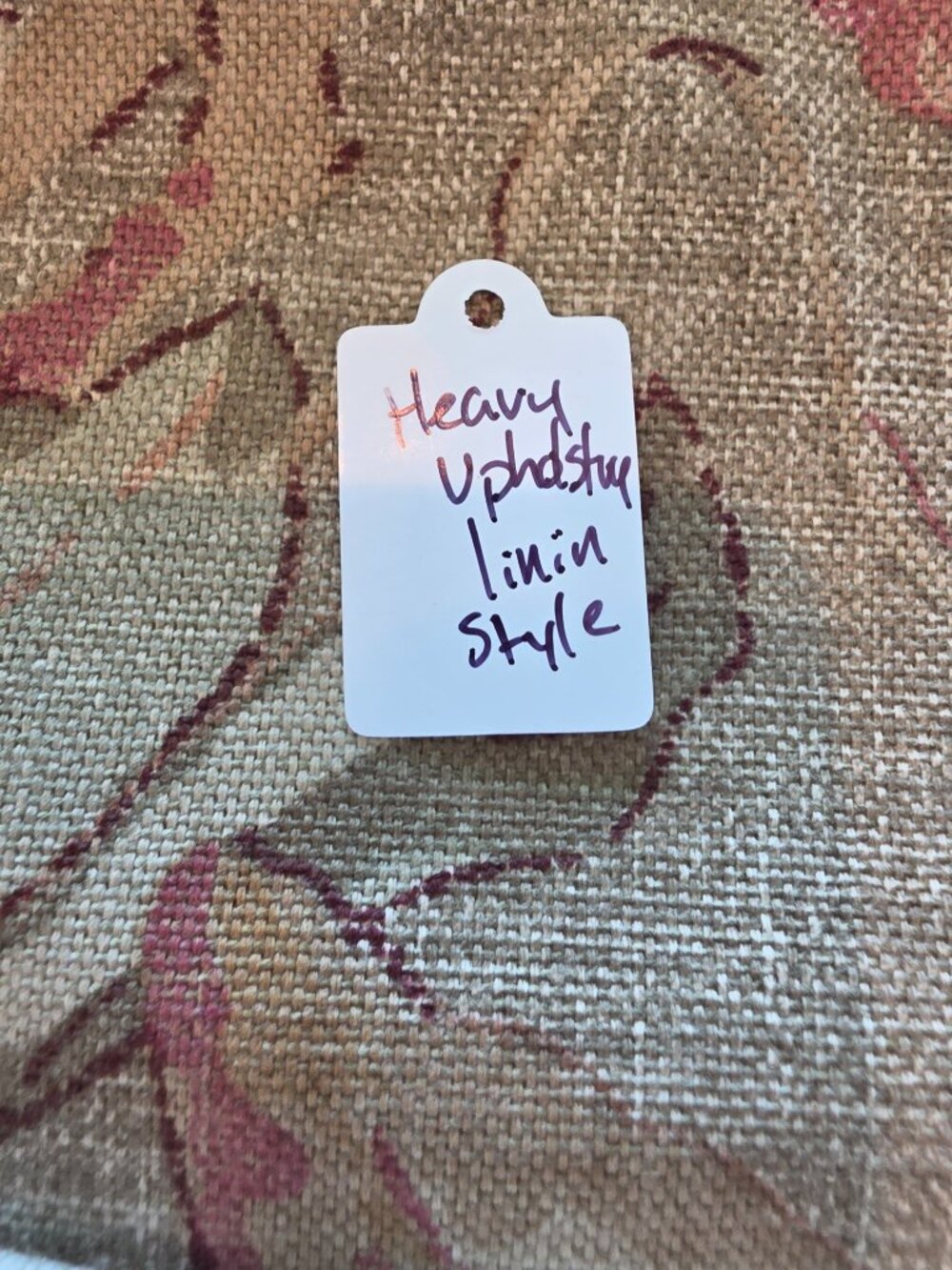13 continuous yards of Linen upholstery fabric - Picture 2 of 7